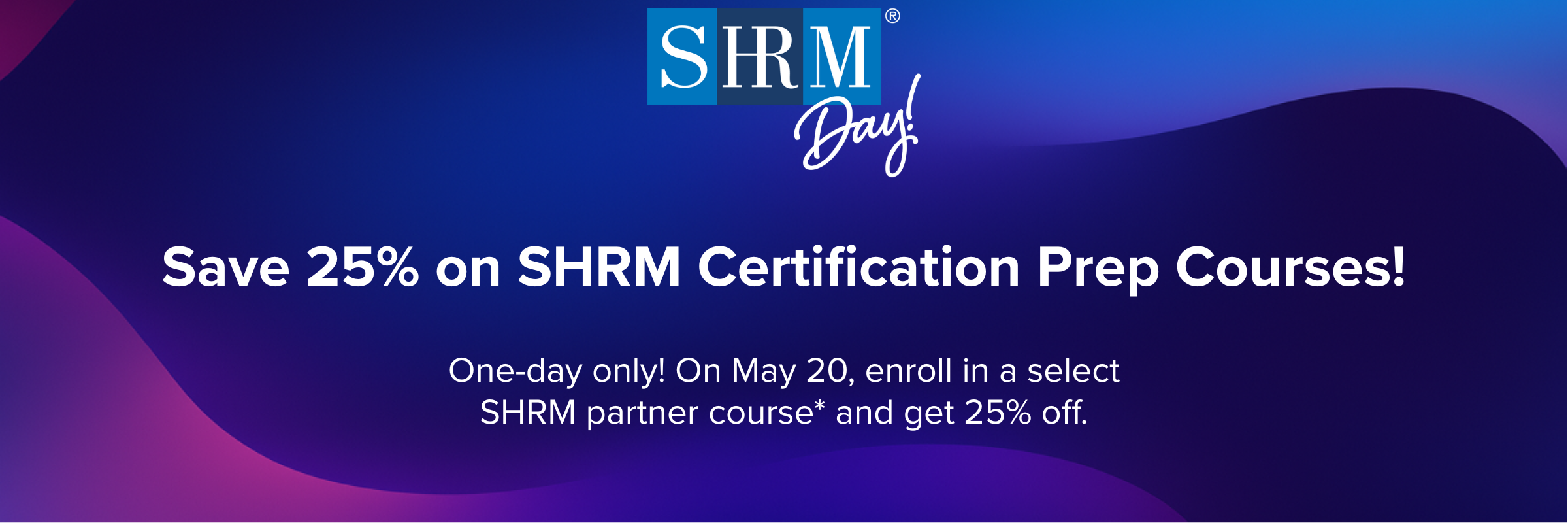 SHRM Day Landing Page Banner